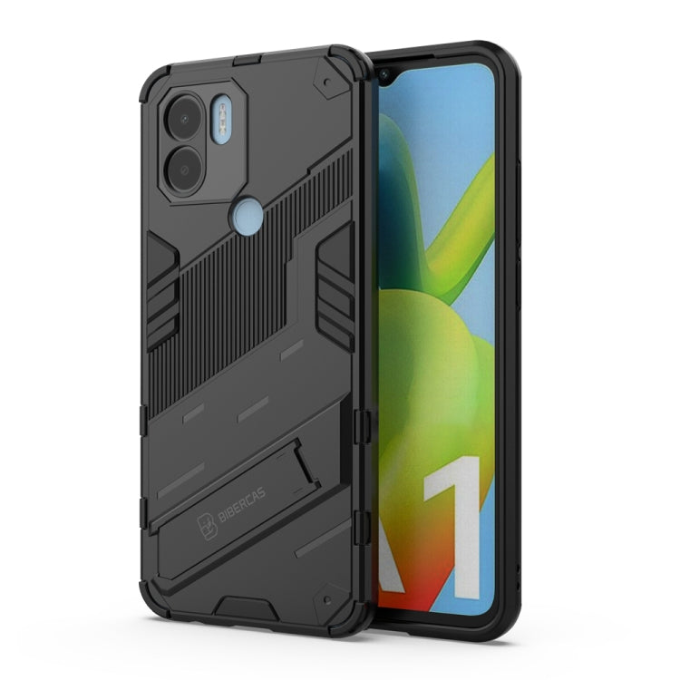 For Xiaomi Redmi A1+ Punk Armor 2 in 1 PC + TPU Phone Case with Invisible Holder