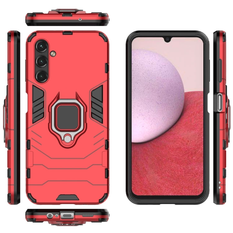For Samsung Galaxy A14 5G Magnetic Ring Holder PC + TPU Phone Case