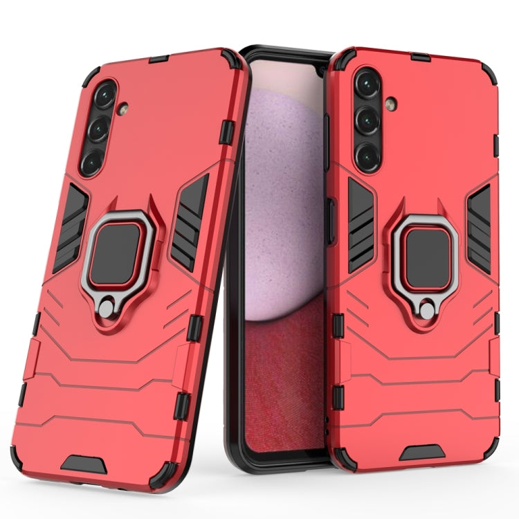 For Samsung Galaxy A14 5G Magnetic Ring Holder PC + TPU Phone Case