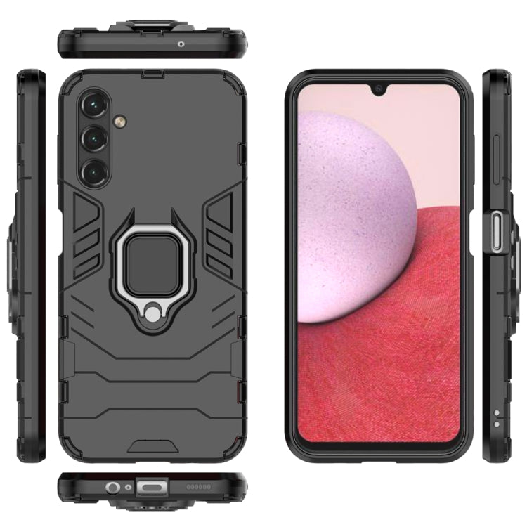 For Samsung Galaxy A14 5G Magnetic Ring Holder PC + TPU Phone Case