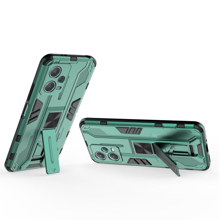 For Xiaomi Redmi Note 12 5G China / Global / India Supersonic PC + TPU Shock-proof Protective Case with Holder