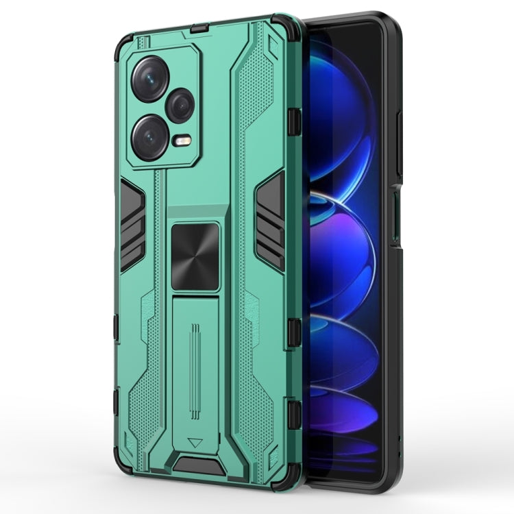 For Xiaomi Redmi Note 12 Pro+ China Supersonic PC + TPU Shock-proof Protective Case with Holder