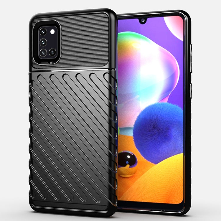 For Galaxy A31 Thunderbolt Shockproof TPU Soft Case