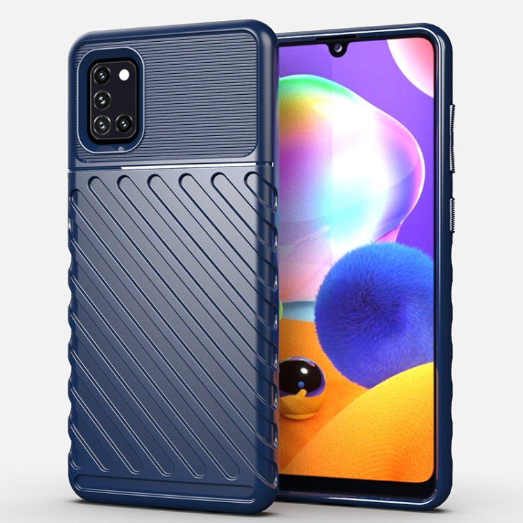 For Galaxy A31 Thunderbolt Shockproof TPU Soft Case