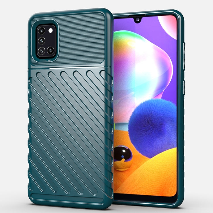 For Galaxy A31 Thunderbolt Shockproof TPU Soft Case