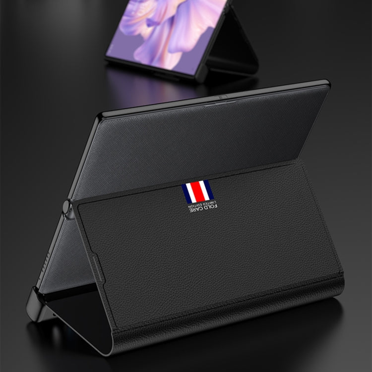 For Huawei Mate Xs 2 GKK Magnetic Shockproof Protective Leather Phone Case