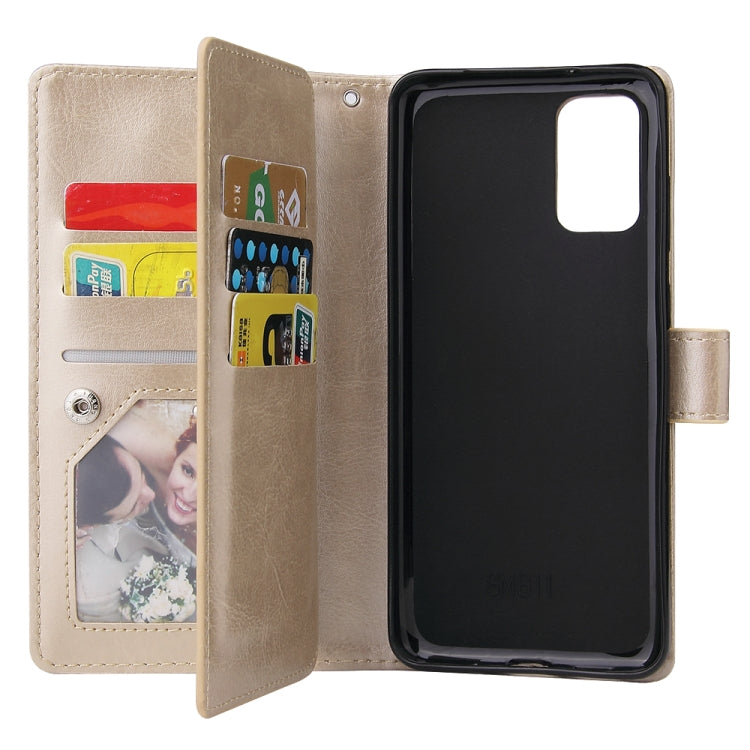For Galaxy S11 Multifunctional Horizontal Flip Leather Case, with Card Slot & Holder & Zipper Wallet & Photo Frame
