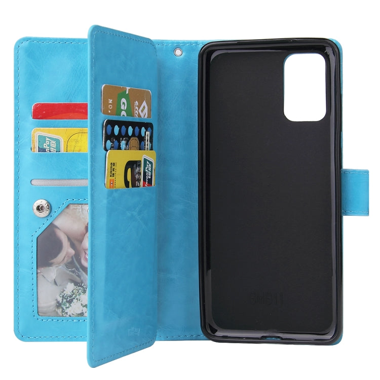 For Galaxy S11 Multifunctional Horizontal Flip Leather Case, with Card Slot & Holder & Zipper Wallet & Photo Frame