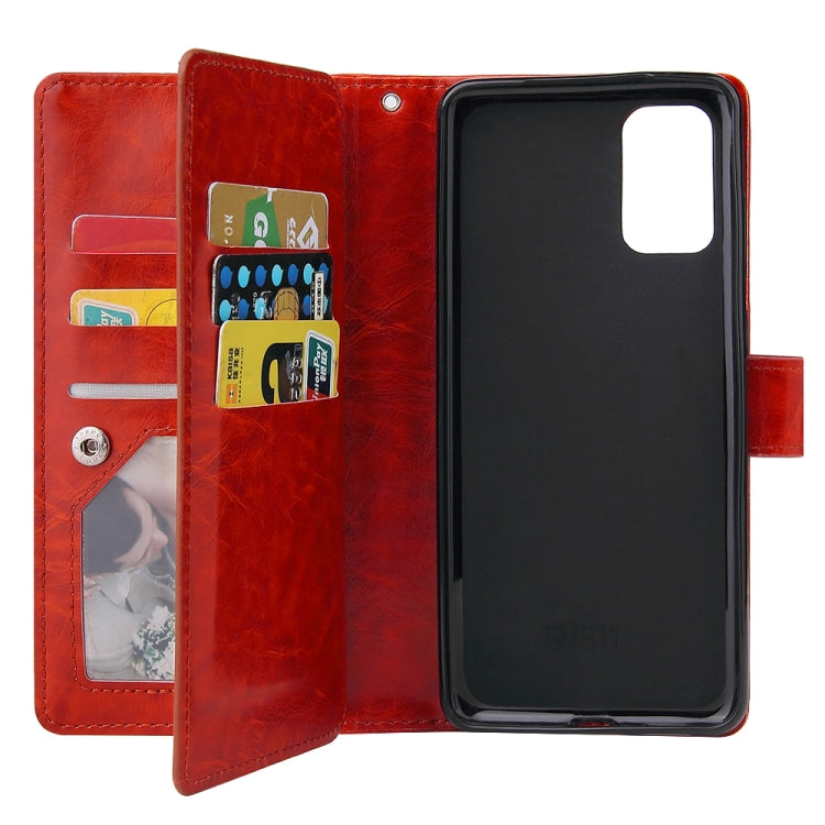 For Galaxy S11 Multifunctional Horizontal Flip Leather Case, with Card Slot & Holder & Zipper Wallet & Photo Frame