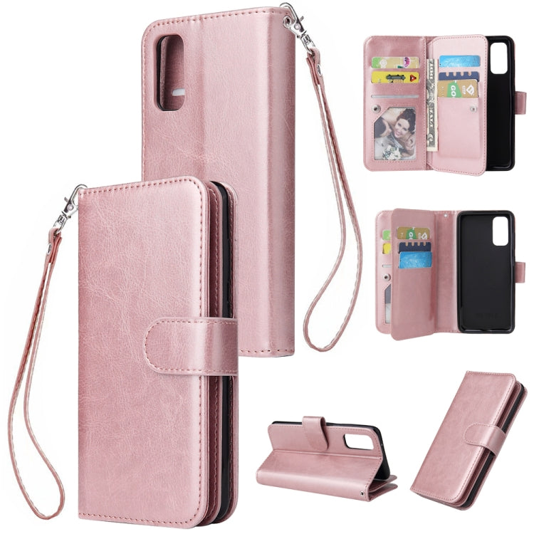 For Galaxy S11e Multifunctional Horizontal Flip Leather Case, with Card Slot & Holder & Zipper Wallet & Photo Frame