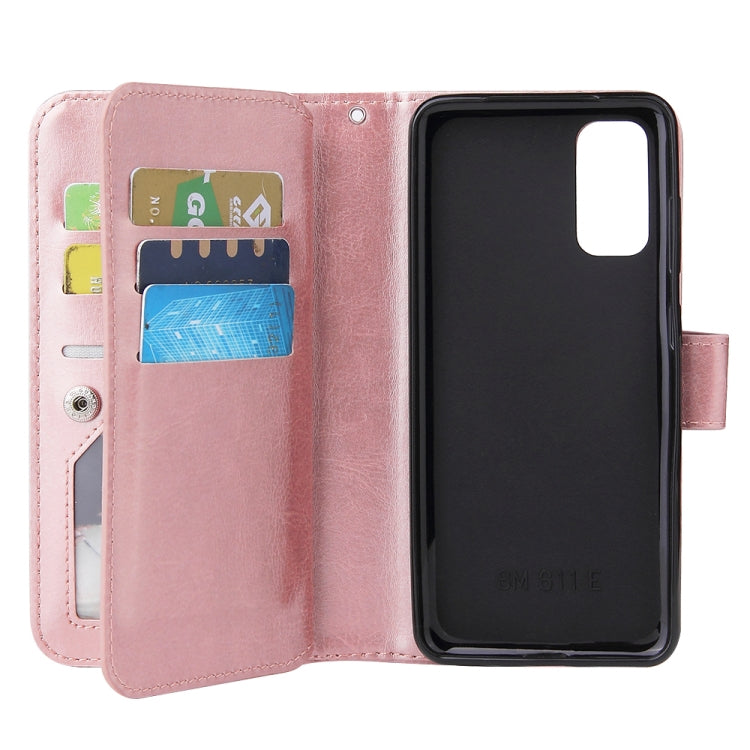For Galaxy S11e Multifunctional Horizontal Flip Leather Case, with Card Slot & Holder & Zipper Wallet & Photo Frame