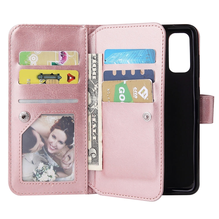 For Galaxy S11e Multifunctional Horizontal Flip Leather Case, with Card Slot & Holder & Zipper Wallet & Photo Frame