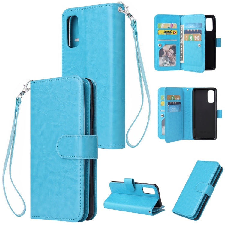 For Galaxy S11e Multifunctional Horizontal Flip Leather Case, with Card Slot & Holder & Zipper Wallet & Photo Frame