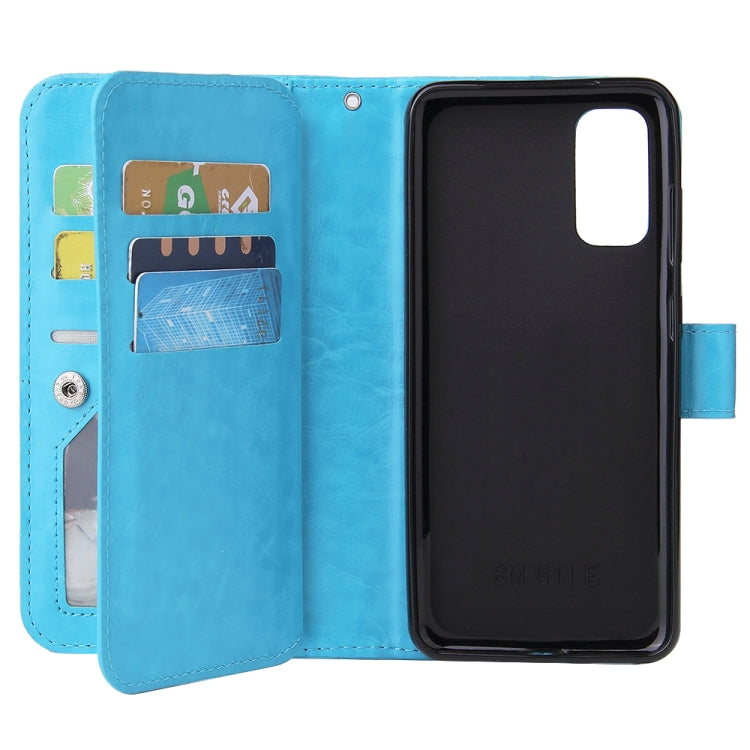 For Galaxy S11e Multifunctional Horizontal Flip Leather Case, with Card Slot & Holder & Zipper Wallet & Photo Frame