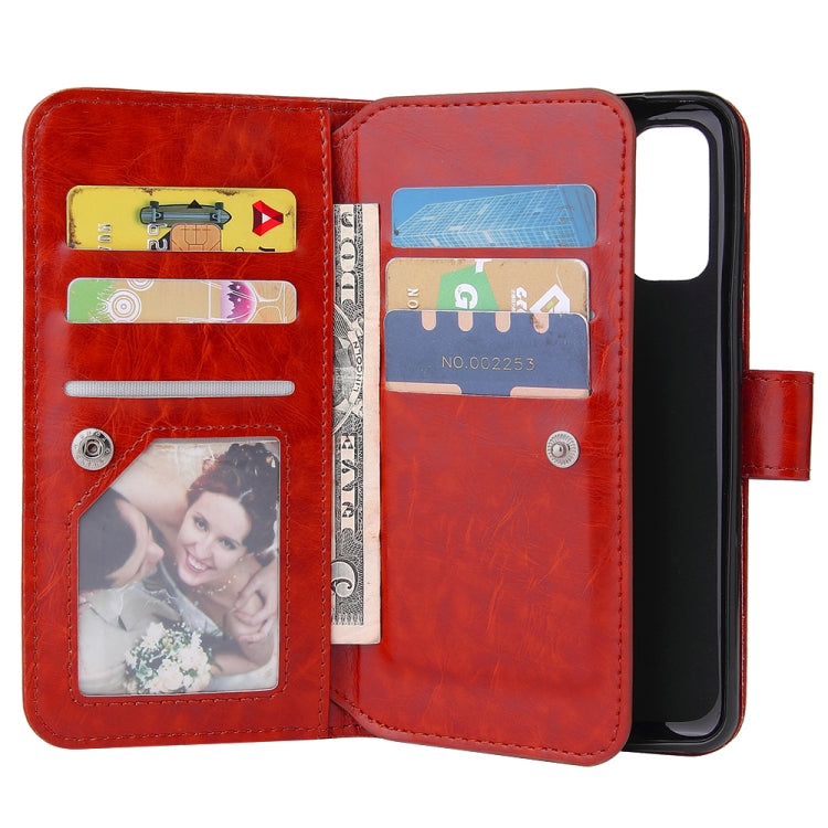 For Galaxy S11e Multifunctional Horizontal Flip Leather Case, with Card Slot & Holder & Zipper Wallet & Photo Frame