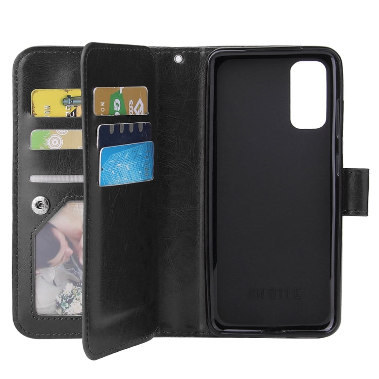 For Galaxy S11e Multifunctional Horizontal Flip Leather Case, with Card Slot & Holder & Zipper Wallet & Photo Frame