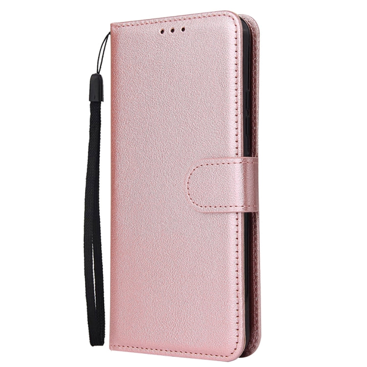 For Galaxy A70e Multifunctional Horizontal Flip Leather Case, with Three Card Slot & Holder & Double Zip Wallett & Photo Frame & Lanyard