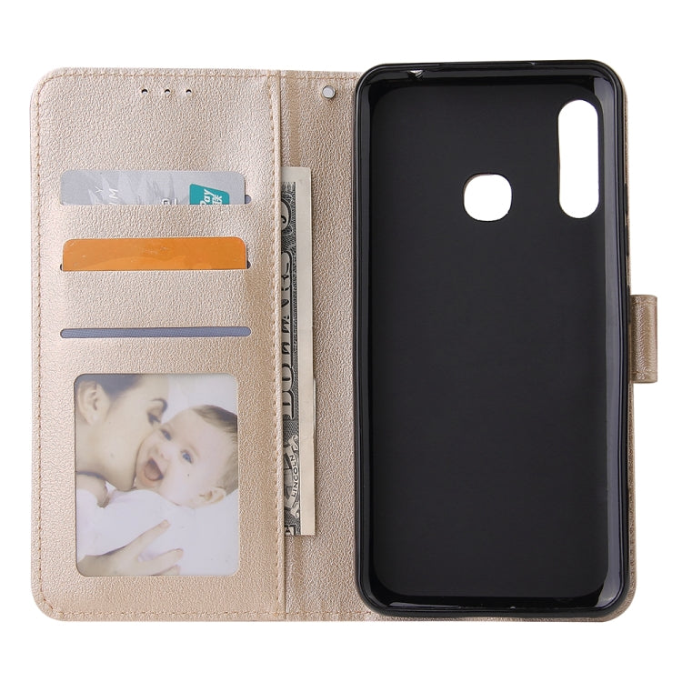 For Galaxy A70e Multifunctional Horizontal Flip Leather Case, with Three Card Slot & Holder & Double Zip Wallett & Photo Frame & Lanyard