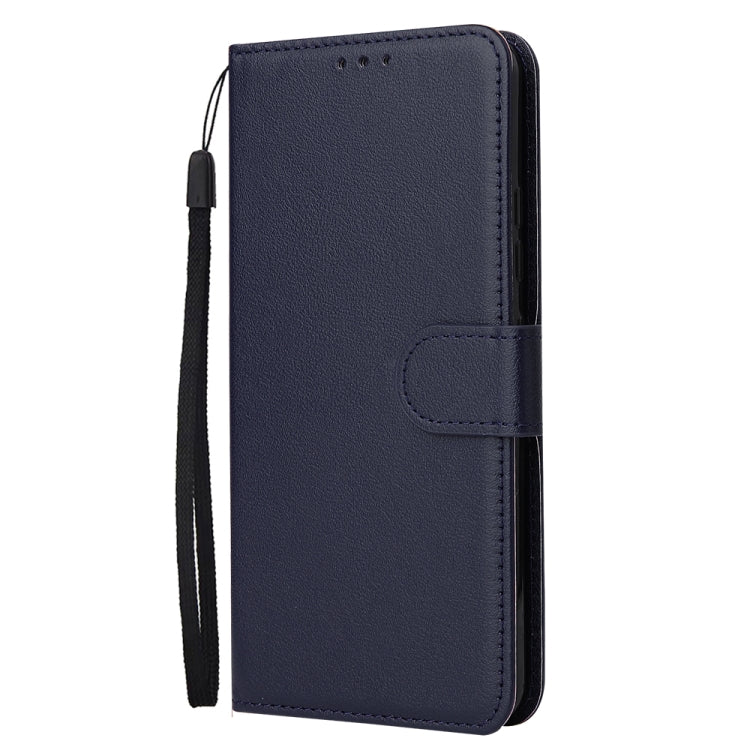 For Galaxy A70e Multifunctional Horizontal Flip Leather Case, with Three Card Slot & Holder & Double Zip Wallett & Photo Frame & Lanyard