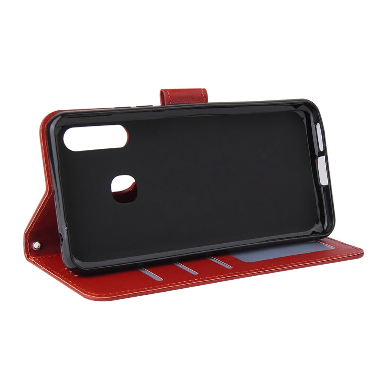 For Galaxy A70e Multifunctional Horizontal Flip Leather Case, with Three Card Slot & Holder & Double Zip Wallett & Photo Frame & Lanyard