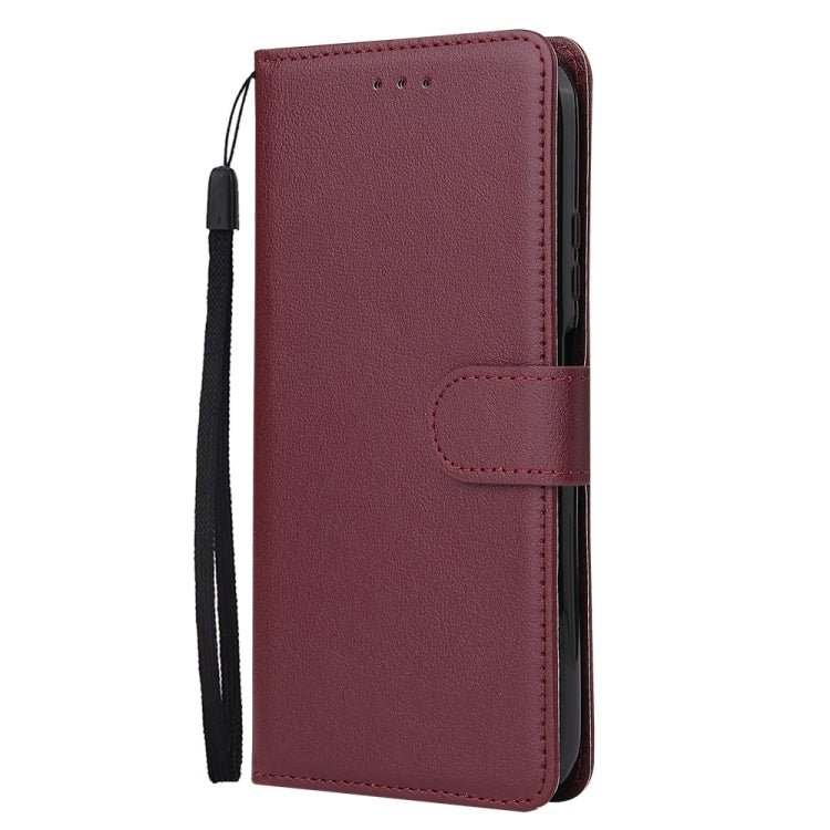 For Huawei Nova 6 SE Multifunctional Horizontal Flip Leather Case, with Three Card Slot & Holder & Double Zip Wallett & Photo Frame & Lanyard