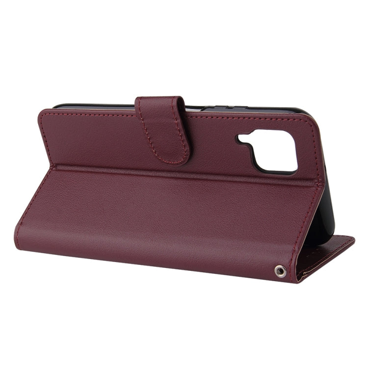 For Huawei Nova 6 SE Multifunctional Horizontal Flip Leather Case, with Three Card Slot & Holder & Double Zip Wallett & Photo Frame & Lanyard