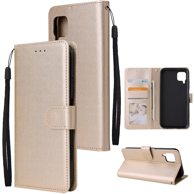 For Huawei Nova 6 SE Multifunctional Horizontal Flip Leather Case, with Three Card Slot & Holder & Double Zip Wallett & Photo Frame & Lanyard