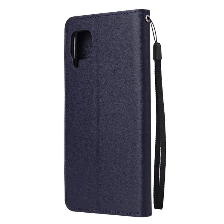 For Huawei Nova 6 SE Multifunctional Horizontal Flip Leather Case, with Three Card Slot & Holder & Double Zip Wallett & Photo Frame & Lanyard