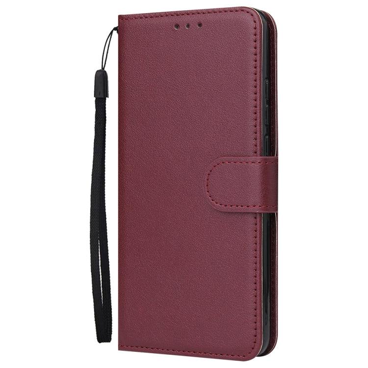 For Huawei P40 Pro Multifunctional Horizontal Flip Leather Case, with Three Card Slot & Holder & Double Zip Wallett & Photo Frame & Lanyard