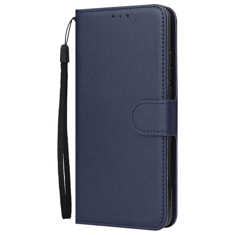 For Huawei P40 Pro Multifunctional Horizontal Flip Leather Case, with Three Card Slot & Holder & Double Zip Wallett & Photo Frame & Lanyard