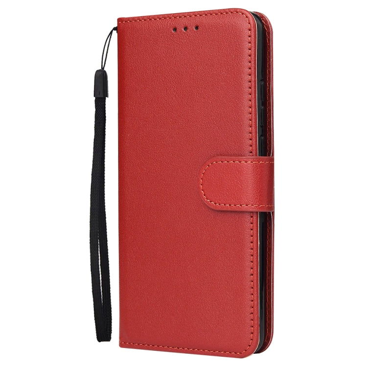 For Huawei P40 Pro Multifunctional Horizontal Flip Leather Case, with Three Card Slot & Holder & Double Zip Wallett & Photo Frame & Lanyard