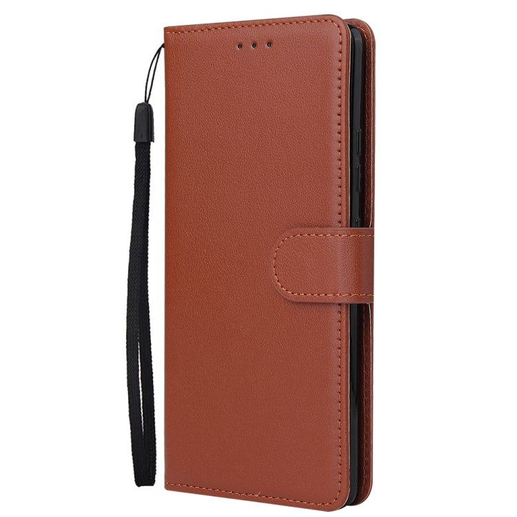 For Galaxy S10 Lite Multifunctional Horizontal Flip Leather Case, with Three Card Slot & Holder & Double Zip Wallett & Photo Frame & Lanyard