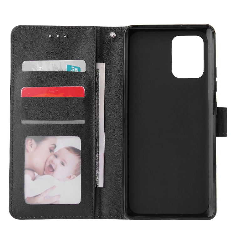 For Galaxy S10 Lite Multifunctional Horizontal Flip Leather Case, with Three Card Slot & Holder & Double Zip Wallett & Photo Frame & Lanyard