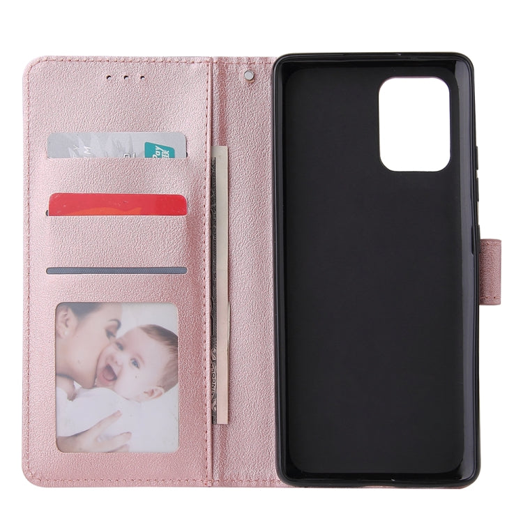 For Galaxy S10 Lite Multifunctional Horizontal Flip Leather Case, with Three Card Slot & Holder & Double Zip Wallett & Photo Frame & Lanyard