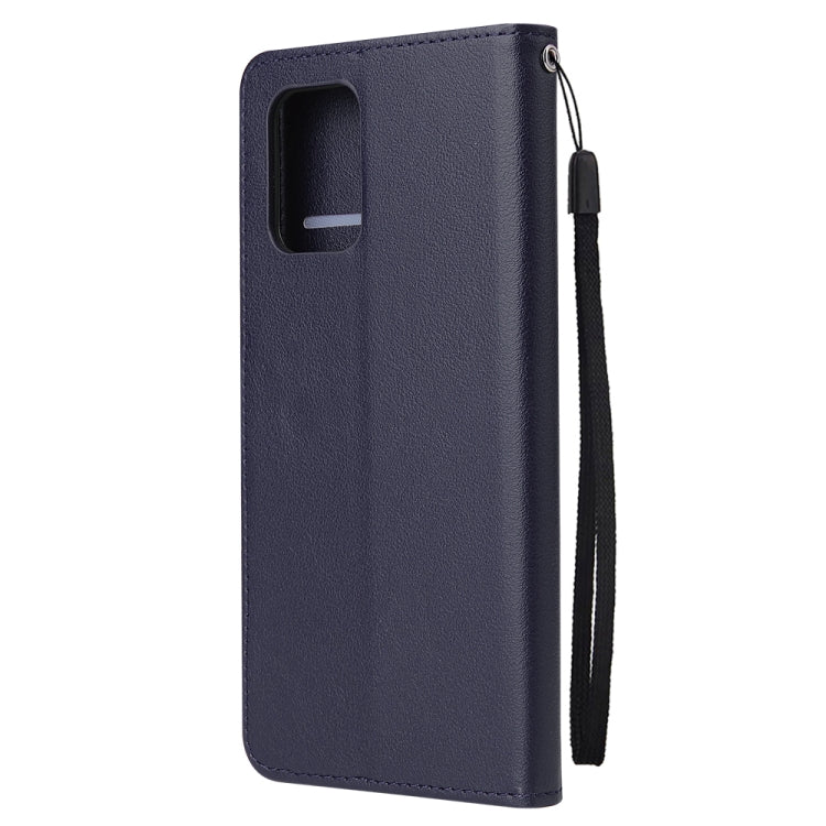 For Galaxy S10 Lite Multifunctional Horizontal Flip Leather Case, with Three Card Slot & Holder & Double Zip Wallett & Photo Frame & Lanyard