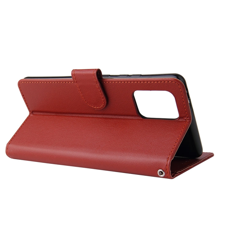 For Galaxy S10 Lite Multifunctional Horizontal Flip Leather Case, with Three Card Slot & Holder & Double Zip Wallett & Photo Frame & Lanyard