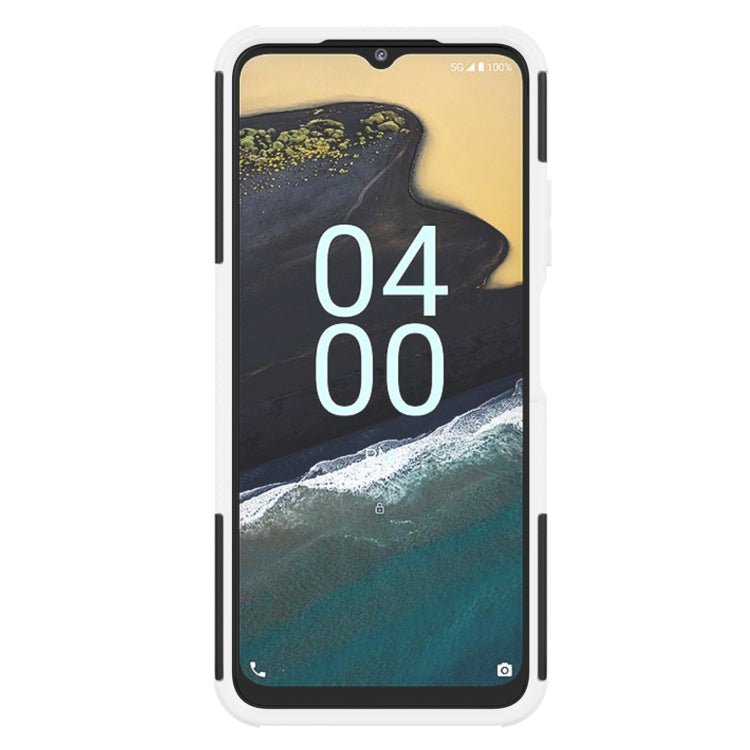 For Nokia G400 5G Tire Texture TPU + PC Phone Case with Holder