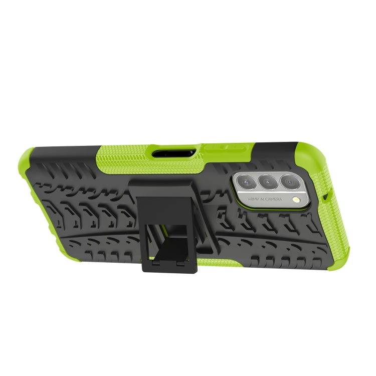 For Nokia G400 5G Tire Texture TPU + PC Phone Case with Holder