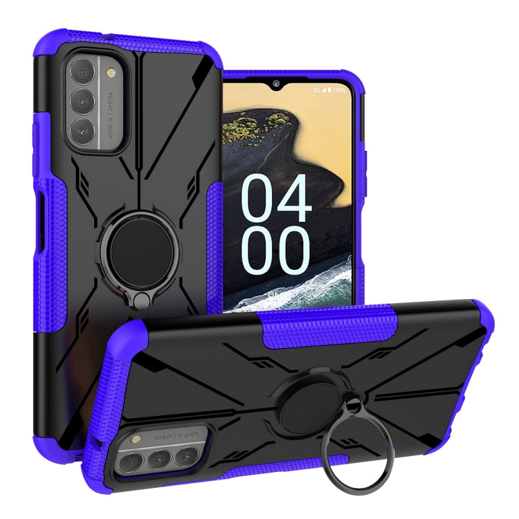 For Nokia G400 5G Armor Bear Shockproof PC + TPU Phone Case with Ring