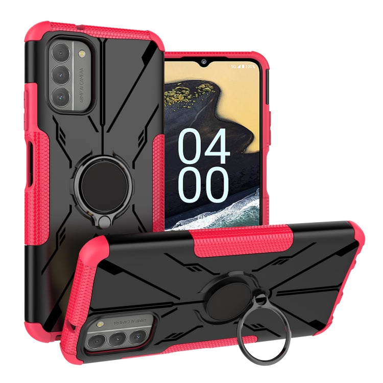 For Nokia G400 5G Armor Bear Shockproof PC + TPU Phone Case with Ring