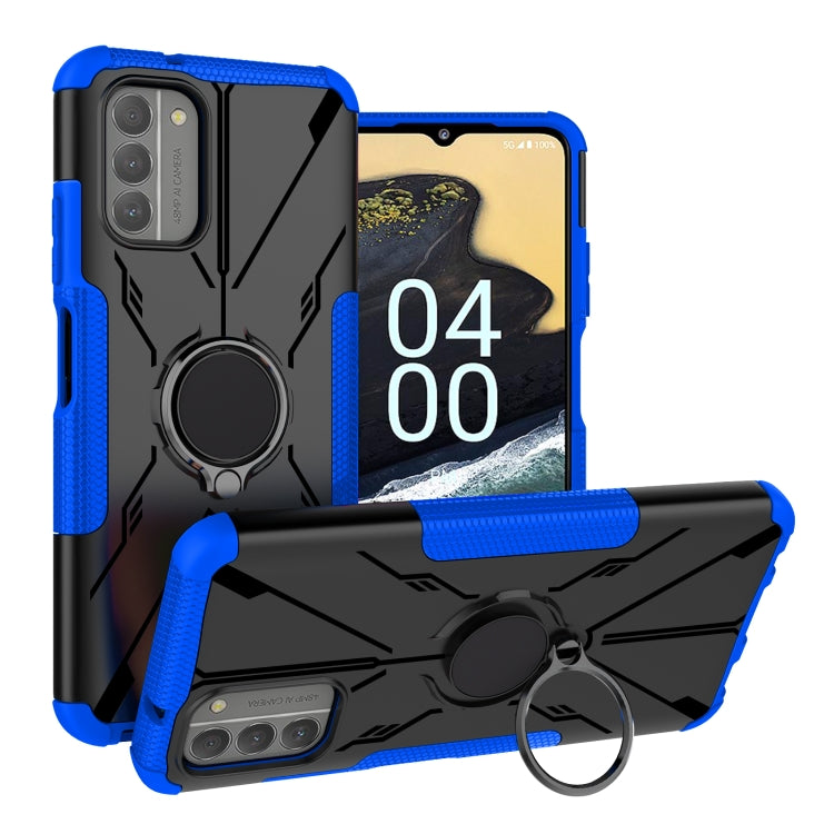 For Nokia G400 5G Armor Bear Shockproof PC + TPU Phone Case with Ring