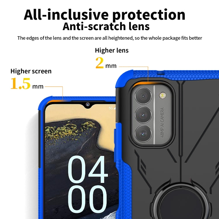 For Nokia G400 5G Armor Bear Shockproof PC + TPU Phone Case with Ring