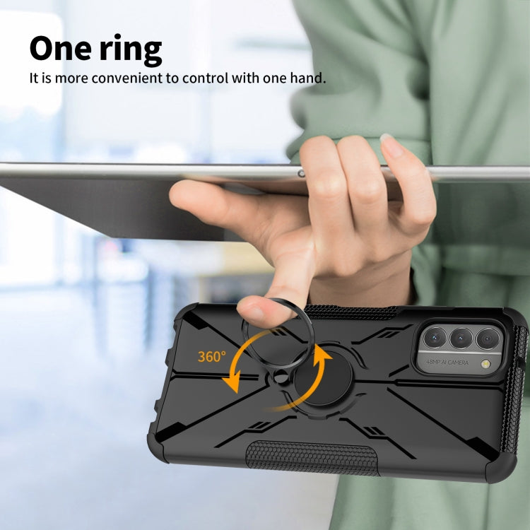 For Nokia G400 5G Armor Bear Shockproof PC + TPU Phone Case with Ring