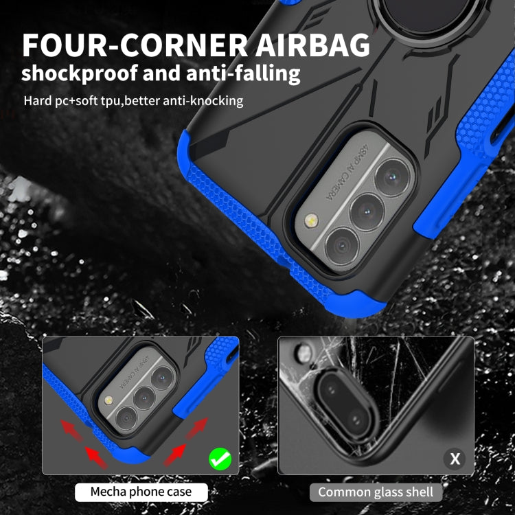 For Nokia G400 5G Armor Bear Shockproof PC + TPU Phone Case with Ring