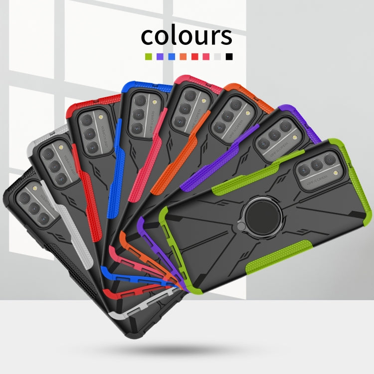 For Nokia G400 5G Armor Bear Shockproof PC + TPU Phone Case with Ring