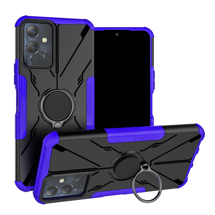 For Infinix Note 12i Armor Bear Shockproof PC + TPU Phone Case with Ring