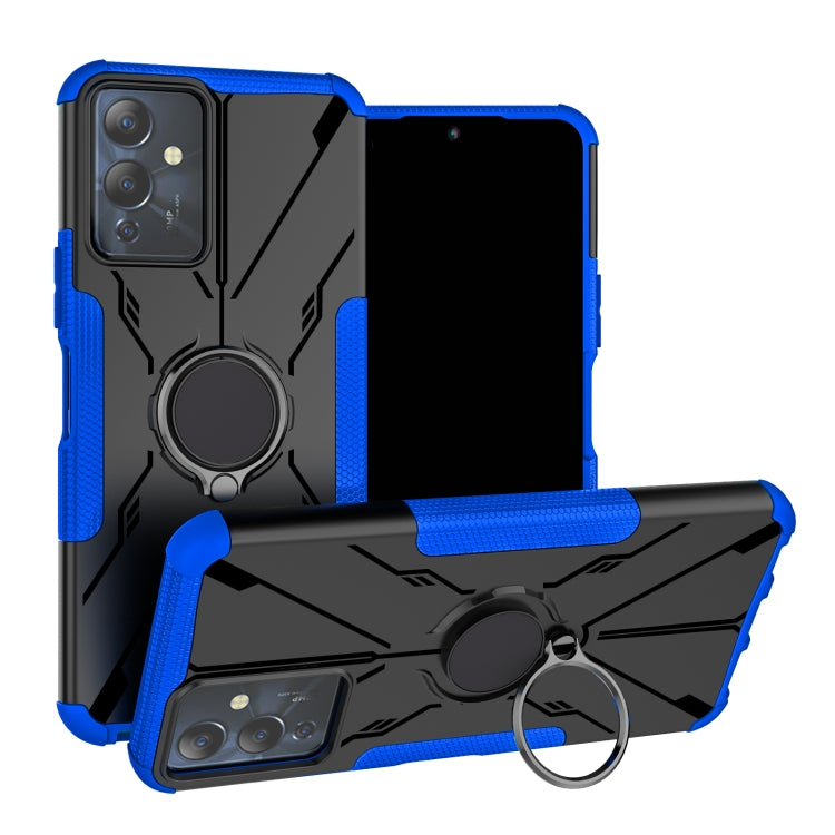 For Infinix Note 12i Armor Bear Shockproof PC + TPU Phone Case with Ring