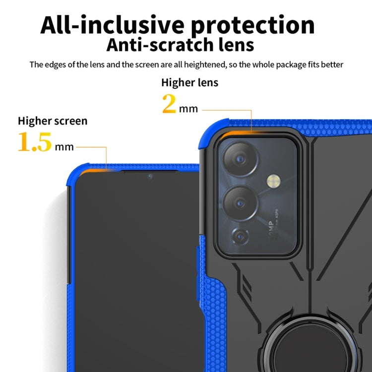 For Infinix Note 12i Armor Bear Shockproof PC + TPU Phone Case with Ring