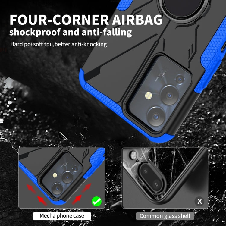 For Infinix Note 12i Armor Bear Shockproof PC + TPU Phone Case with Ring