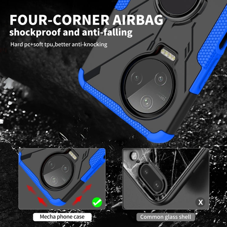 For Infinix Note 12 Pro 4G Armor Bear Shockproof PC + TPU Phone Case with Ring